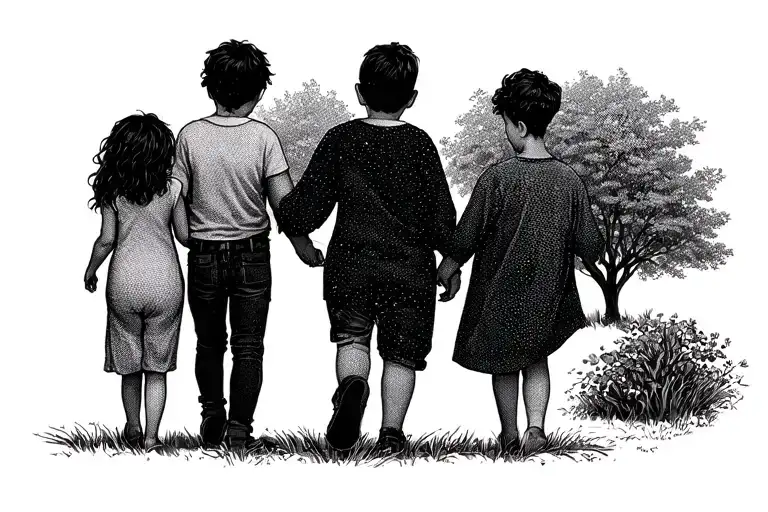 Parents Leaving And Son Looking