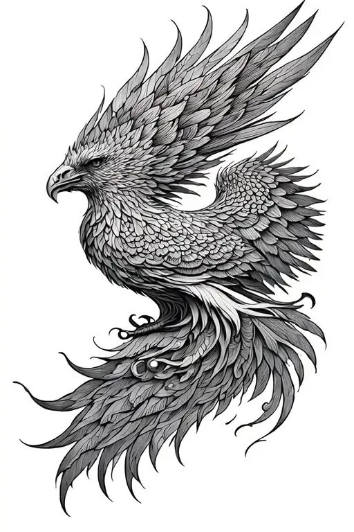 Phoenix Rising Symmetrical