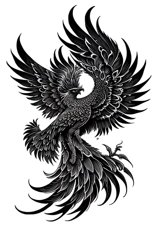Phoenix Silhouette
