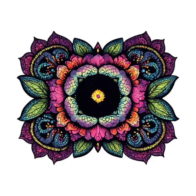 Colorful Ornamental Design