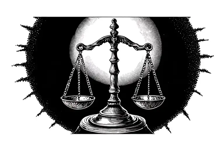 Winter Solstice & Justice Scales