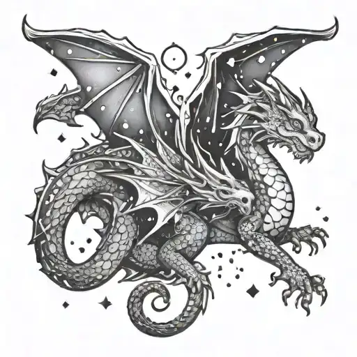 Dragons And Diamonds Sparkles With Space