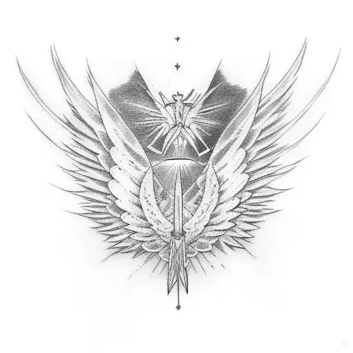 Anime Angel Wing Shoulder