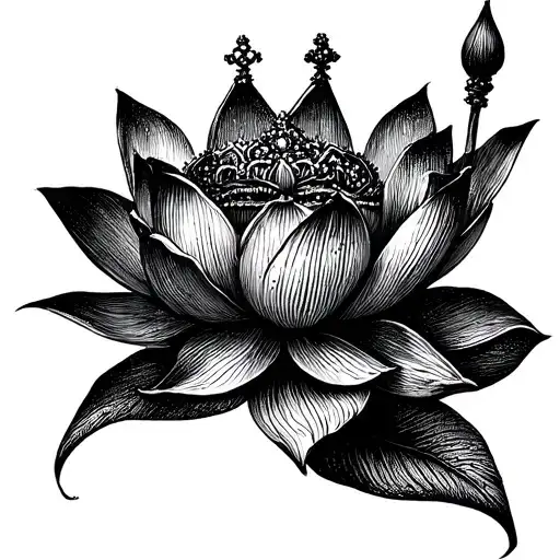 Crown And Lotus