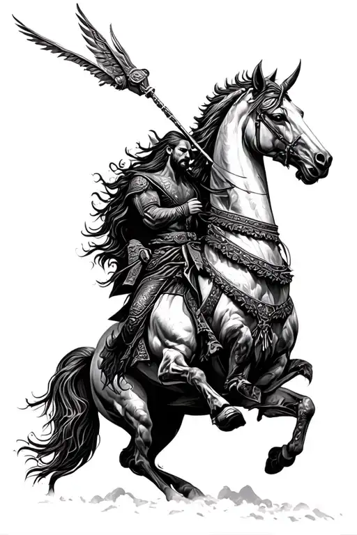 Odin Riding Sleipnir