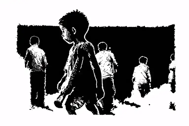 Boy Walking