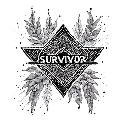 Survivor Logo With A Hidden