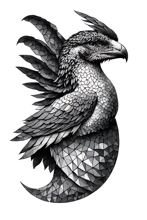 Geometric Surrealism Scottish Legends