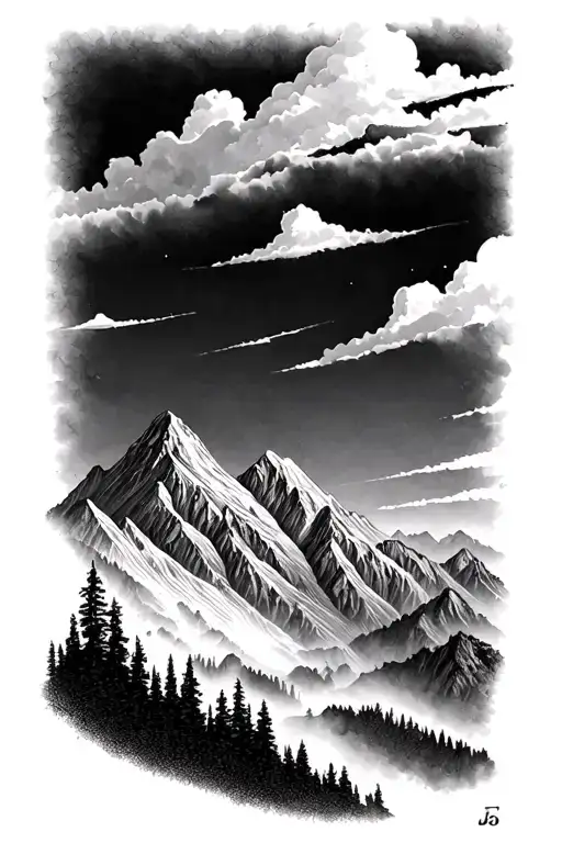 Mountains Panorama