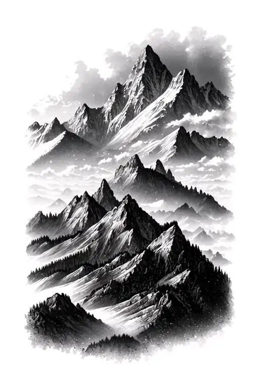 Mountains Panorama