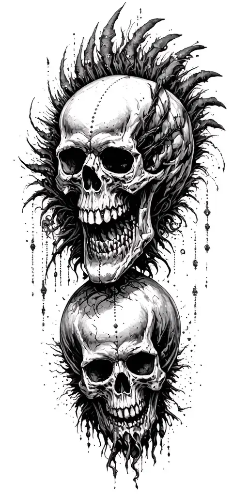 Gats Berserk Ancient With Skulls Surrounded