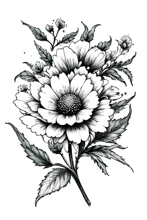 Wild Flower Intertwined