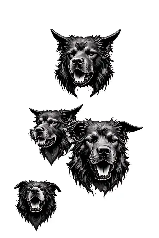 Cerberus 3 Heads Only