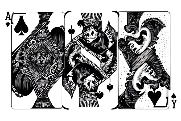 Aces Card And Ghost King