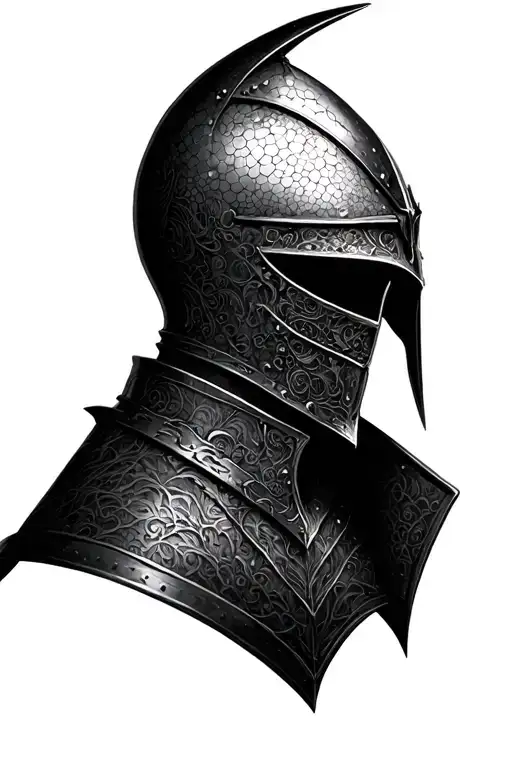 Midevil Knights Helmet With The Ketters Vtx
