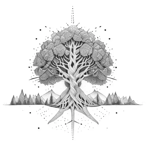 Tree And Body Armor Sleeve