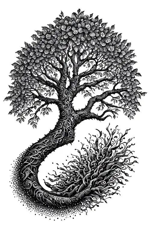 Tree Of Life Intertwined
