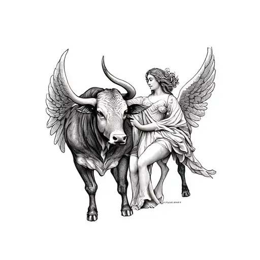 Angel And Bull