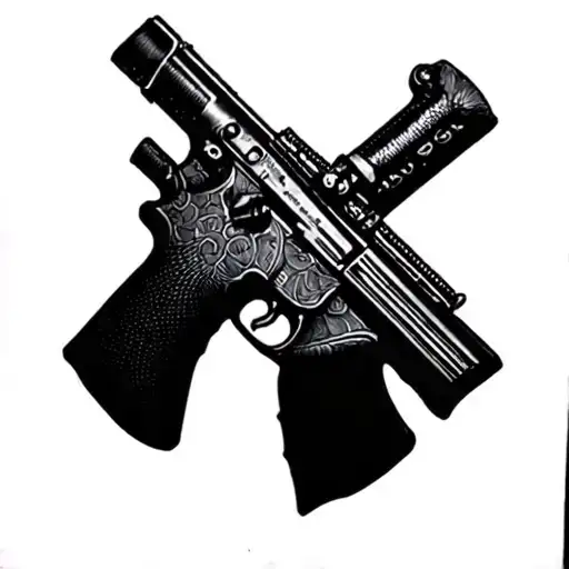 Rifle Crossed