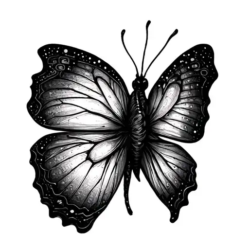 B Shape Butterfly