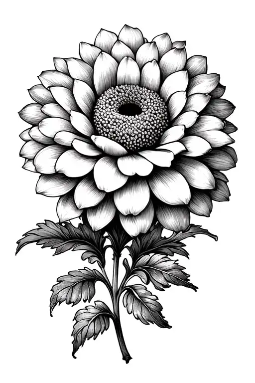 Baroque Chrysanthemum