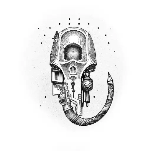 Coffin Shaped Like A Gun