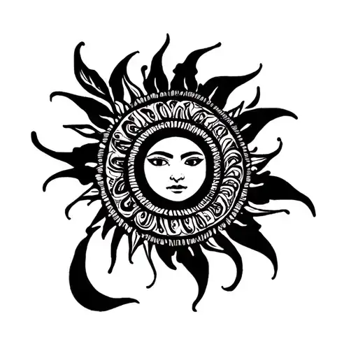 Filipino Sun Tribal