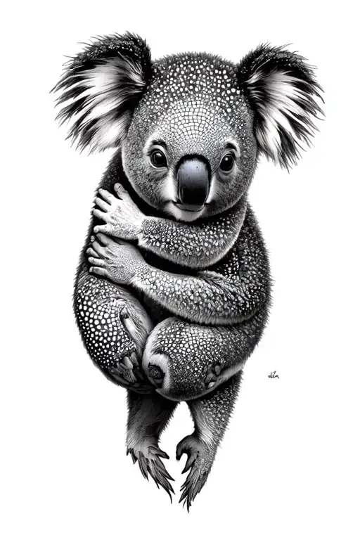 Koala Hugging
