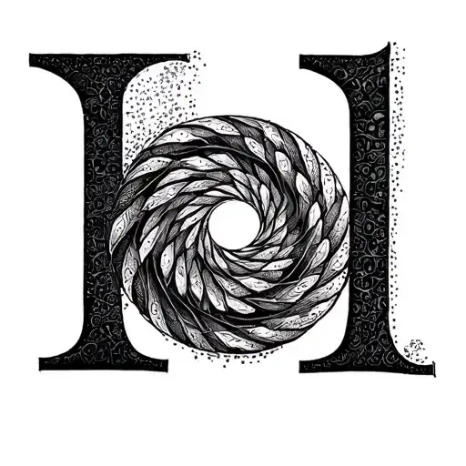 Roman Numerals 1 To 12 In Spiral Pattern