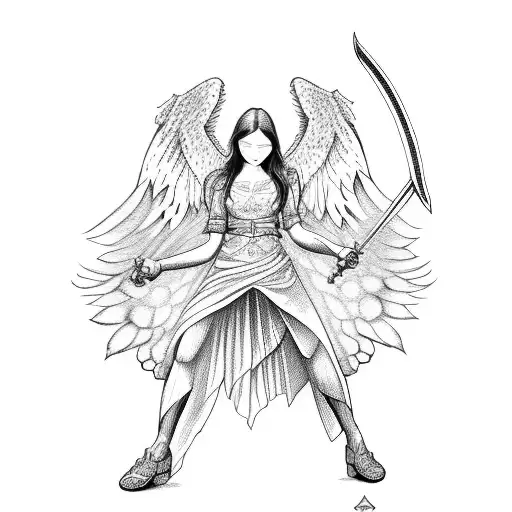 Angel With Sword