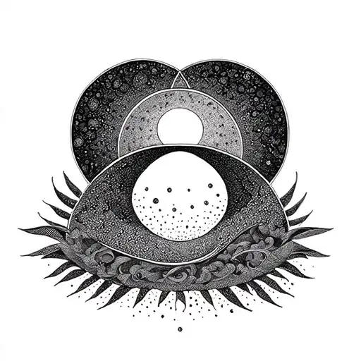 Vesica Piscis Balance Harmony Fortune