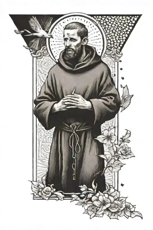 St Francis Of Assisi Recieves The Stigmata