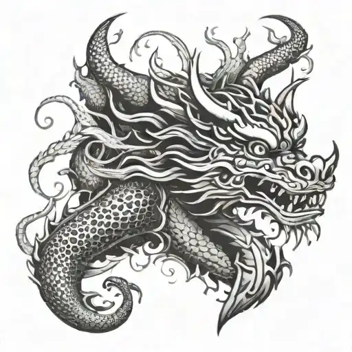 Japan Style Dragon