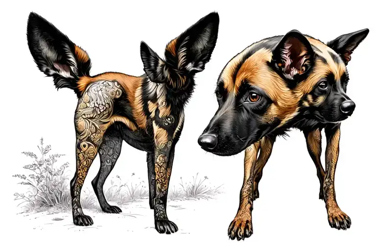 African Wild Dog Breed