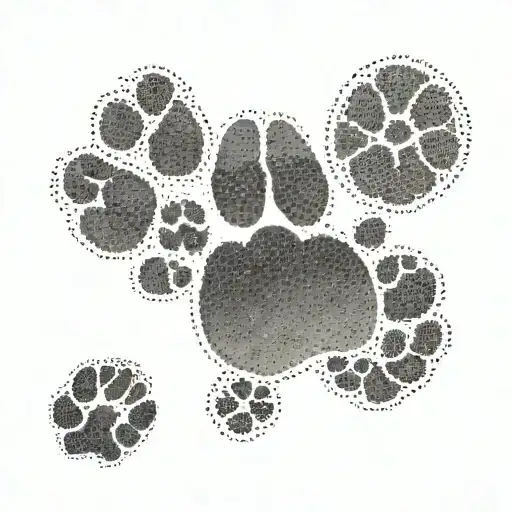 Dog Paw Print