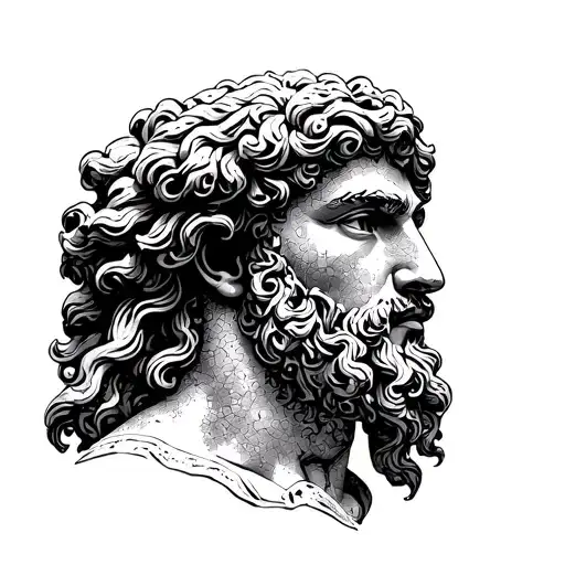 Greek God Mimimalistic