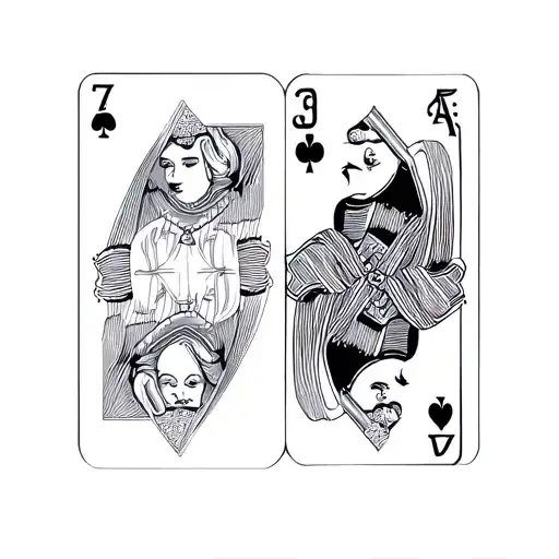7 And 2 Offsuit Playing Cards