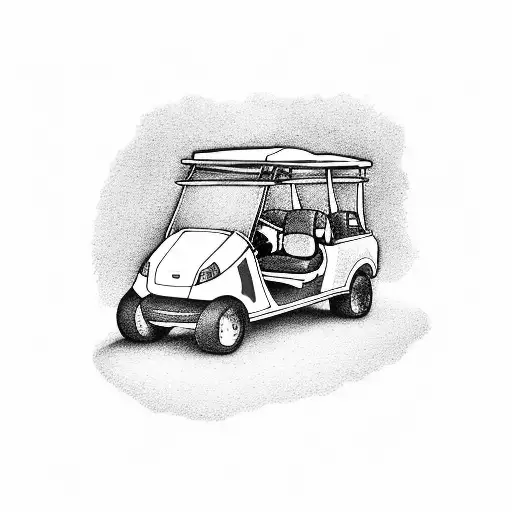 Golf Cart With 2 People