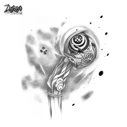 Do A Tatto Arm About Danzo Arm From Naruto With All The Naruto Eyes