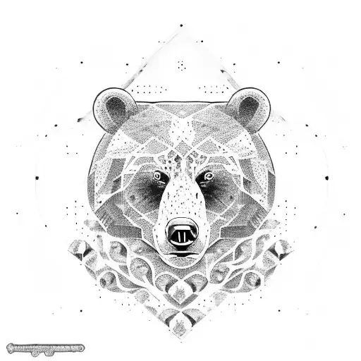 American Traditional Bear