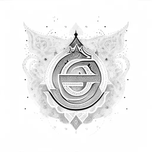 Arabic Letters Around Forearm