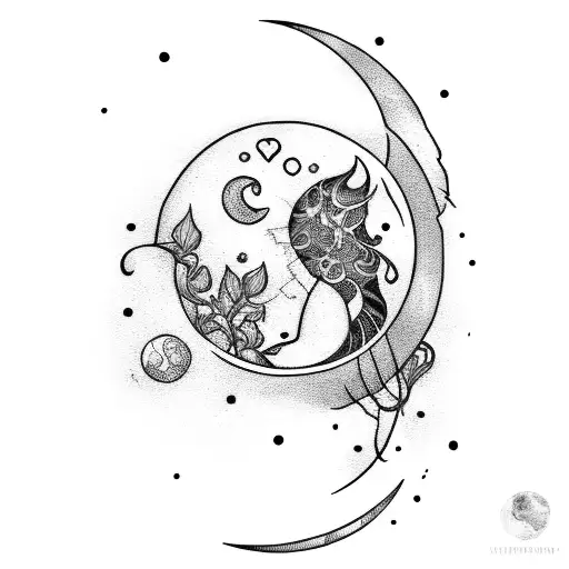Moon And Violin