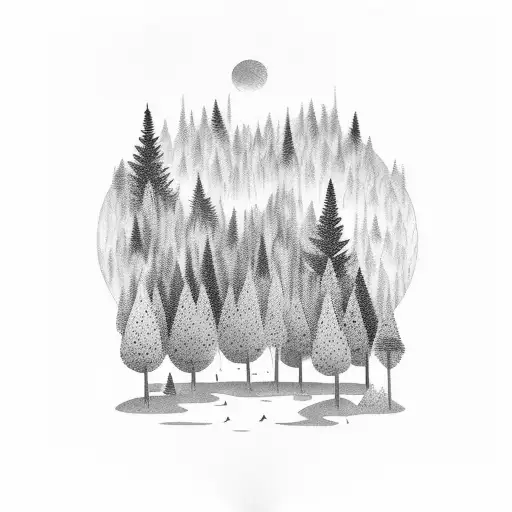 Very Minimal Forest With Music