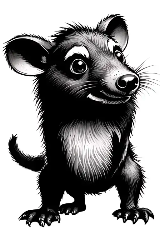 Tasmanian Devil 1 Cartoon Character
