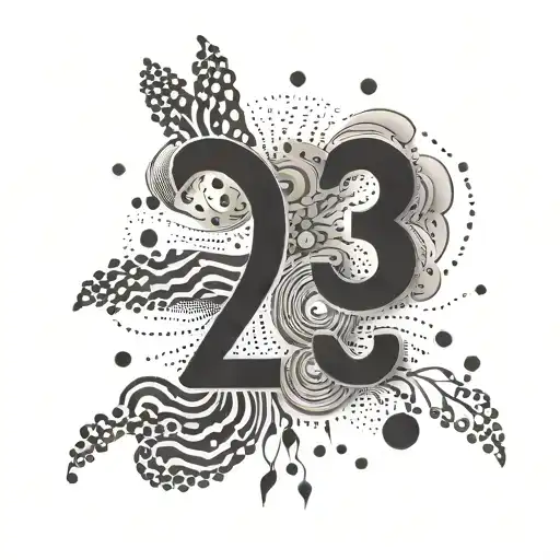 Incorporate The Number 23 And The Phrase 'Thoughts Aren't Facts' In A Creative And Meaningful Way