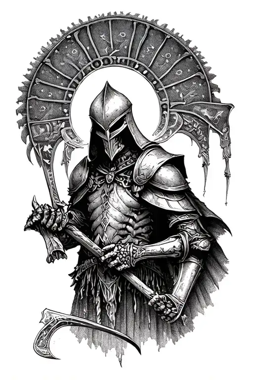 Bone Knight With Money Value