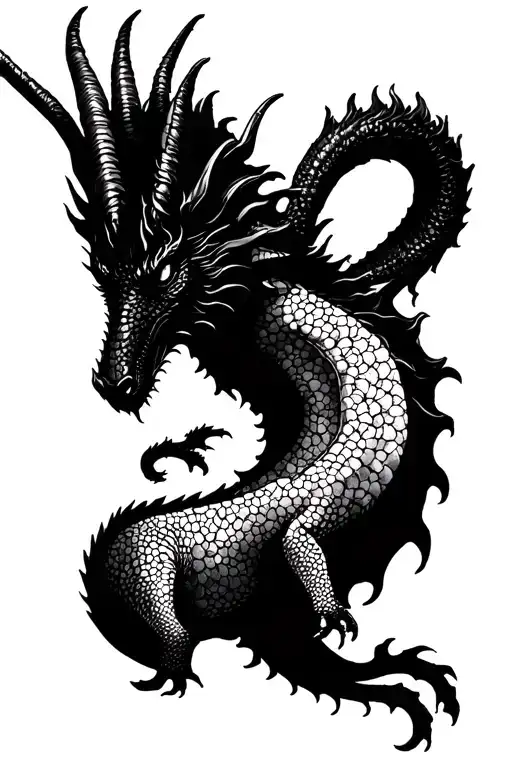 Capricorn And Dragon Emerging