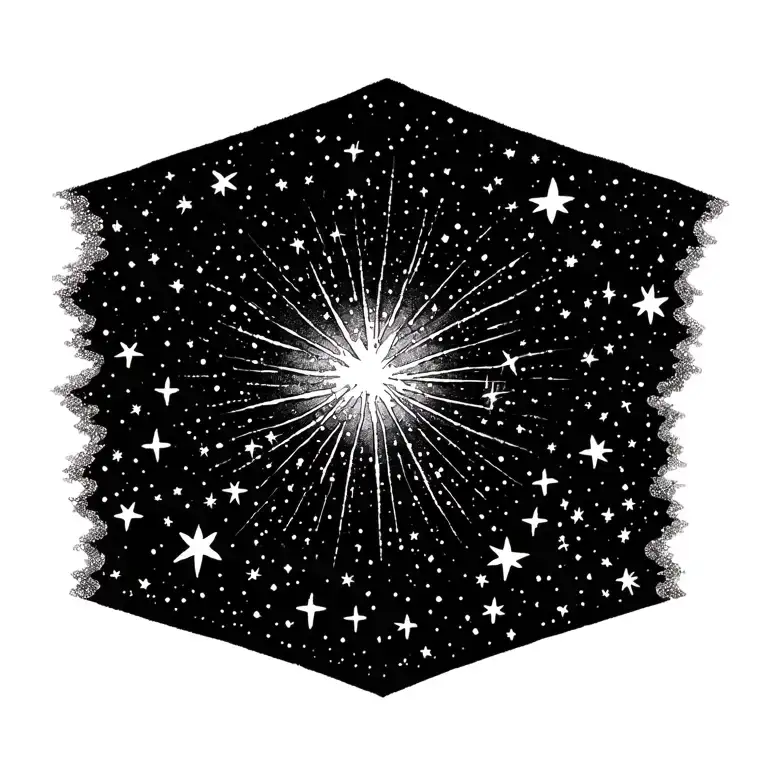 Thousands Of Stars Falling From The Sky