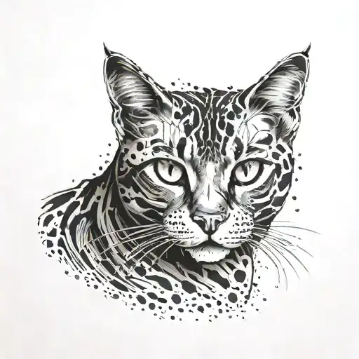 Cat With Scratch Marks