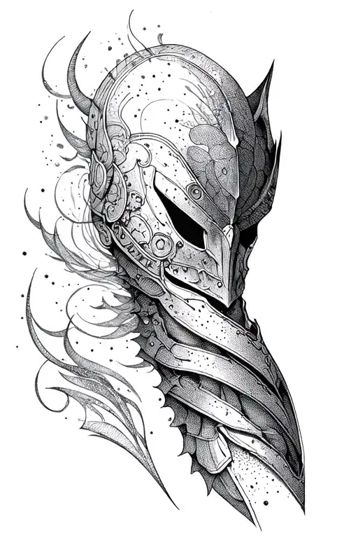 Lines And Armor Sleve Tattoo On My Arm Sleeve Tattoo Abstract